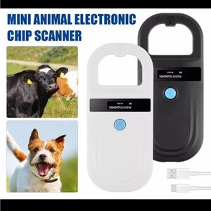Upgraded Pet Handheld Microchip Reader Scanner Animal Tag Rechargeable Chip ID
